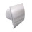 Bathroom Extractor Fan 100mm4" EI-100H with Humidity Smooth Chrome Finish Panel 1