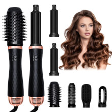 1000W Air Styler 6 in 1 Hair Styler,Magic styler High-Speed Hair Dryer Brush,Multi-purpose styling tool,For All Hair Types,Straighten, volumize,