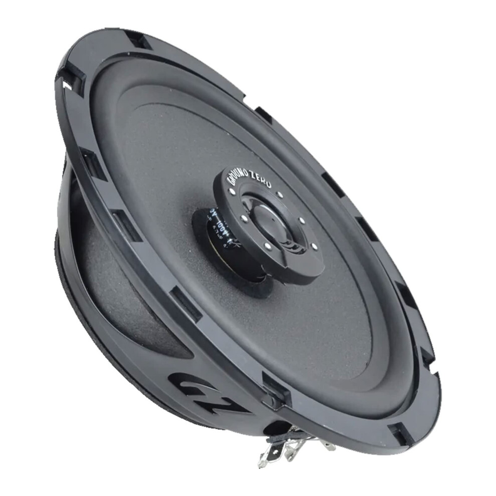 Ground Zero Iridium 6501Fx 6.5" Flat Coaxial Speakers 4037072014167