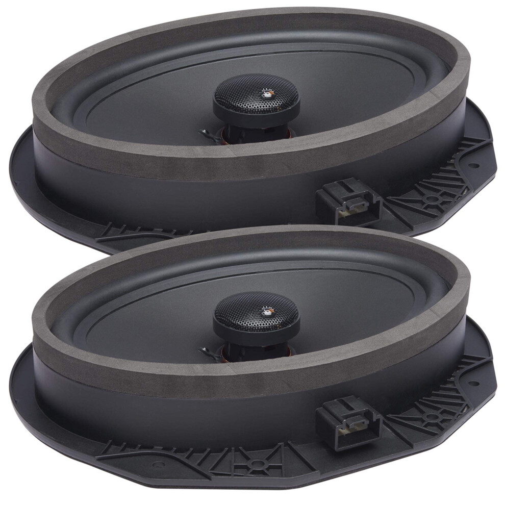 Powerbass Oe692-Fd 6''X9'' Coaxial Oem Ford/Lincoln Replacement Speaker 823871008278