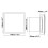 EUROPLAST Diameter 100mm Light Switch Activation Bathroom Extractor Fan - 4 inch Silver Extractor Fan with a front panel - Extractor fan Kitchen, 2
