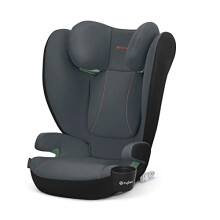 CYBEX Silver Car Seat Solution B2 i-Fix, With Drink Holder, For Cars With and Without ISOFIX, From Approx. 15-50 kg, From Approx. 3 to 12 Years, Steel