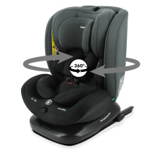 Baby Car seat Dune 360? Swivel I-Size 40-150 cm - Upgradeable from Birth to Approx. 12 Years - Group 0+/1/2/3 - Isofix fixings - Side Protectors