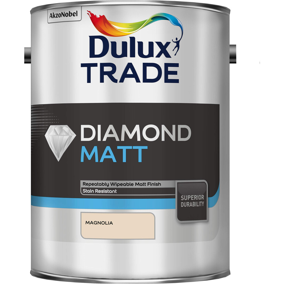 Dulux Trade Diamond Matt Magnolia 5L