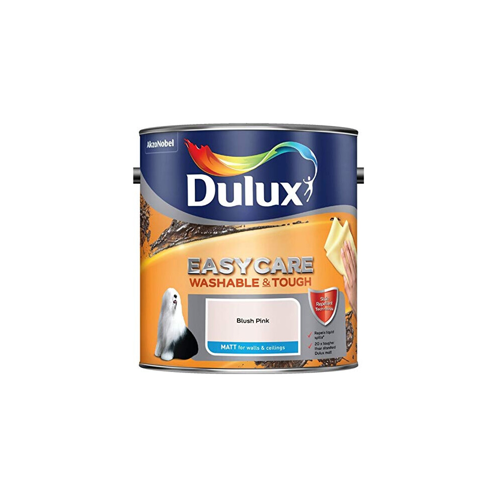 Dulux Easycare Matt 2.5L Blush Pink
