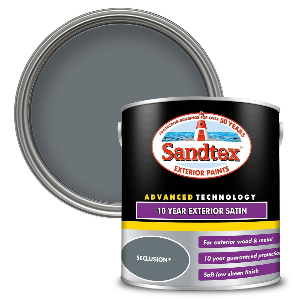 Sandtex Retail 10 Year Exterior Satin Seclusion 2.5 L