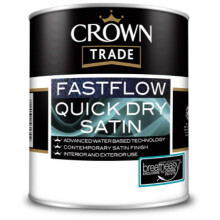 Crown 5ltr Trade QD Fastflow White Satin