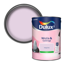 Dulux Walls & Ceilings Silk Emulsion Paint - Pretty Pink - 5L