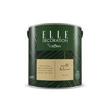 ELLE Decoration by CROWN 2.5L Flat MATT Emulsion Paint - Earth Balance No 328