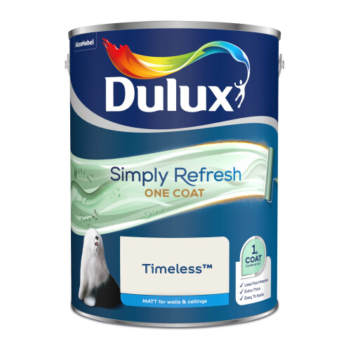 Dulux Dulux Simply Refresh One Coat Matt Emulsion Paint - Timeless - 5L 1