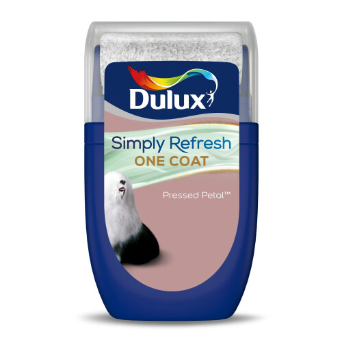 Dulux Dulux Simply Refresh Tester Paint - Pressed Petal - 30ML, 5382968 1