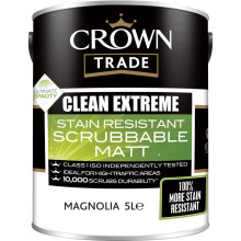 Crown Clean Extreme Matt (Magnolia)-5 L