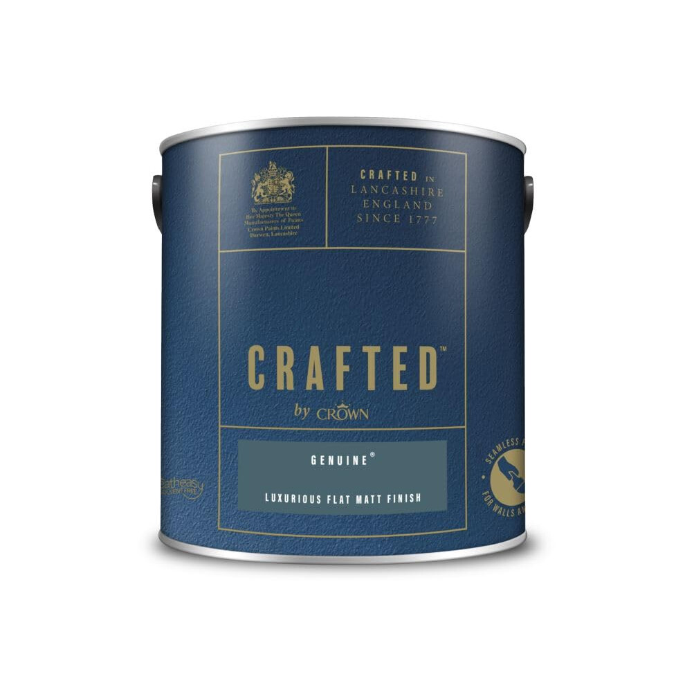 New Crown Crafted Luxurious Flat Matt Genuine 2.5L Large