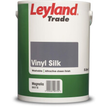 Leyland Trade 264863 Vinyl Silk Emulsion Paint - Magnolia 5L