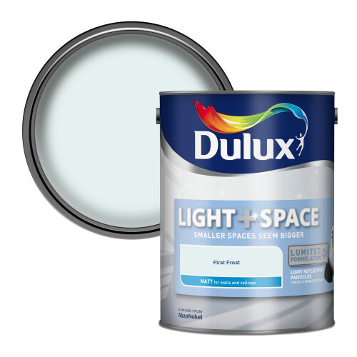 Dulux Dulux Light & Space Matt Emulsion Paint - First Frost - 5L
