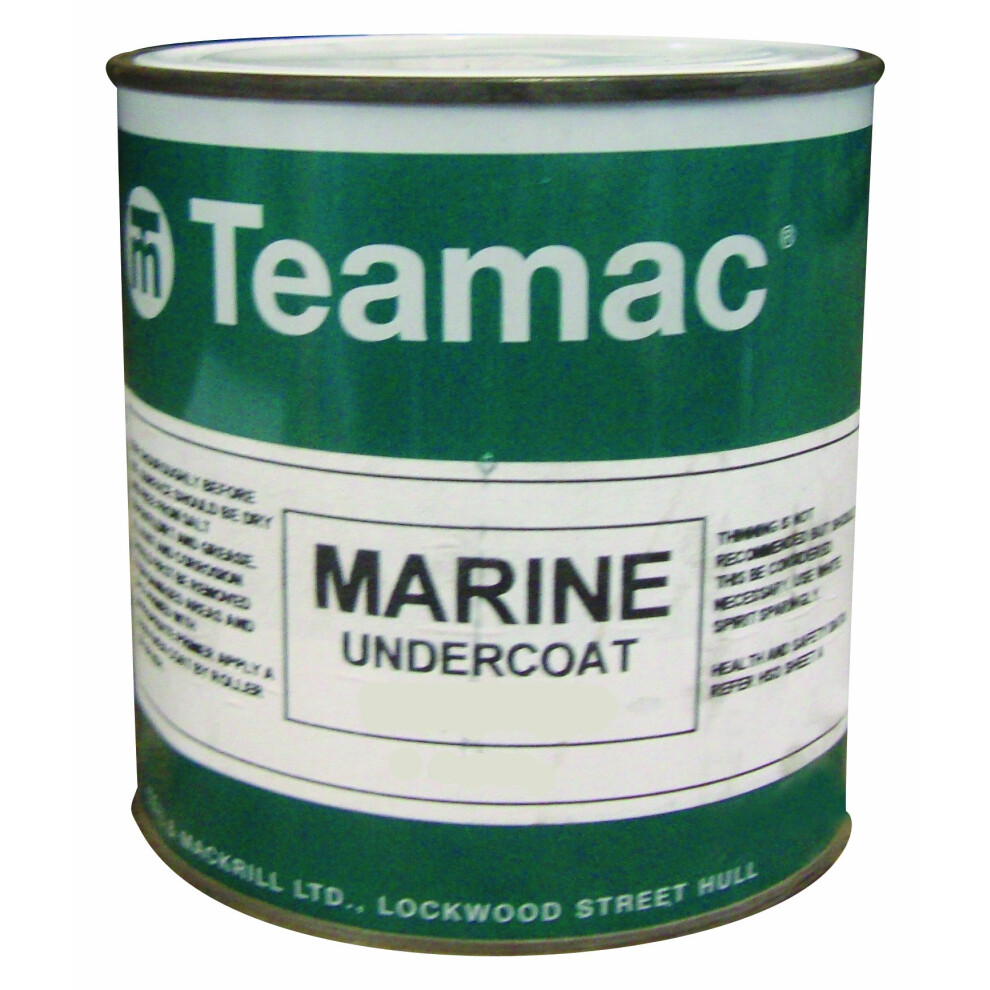 Teamac Marine Undercoat White 2.5 Litre 5021887009745