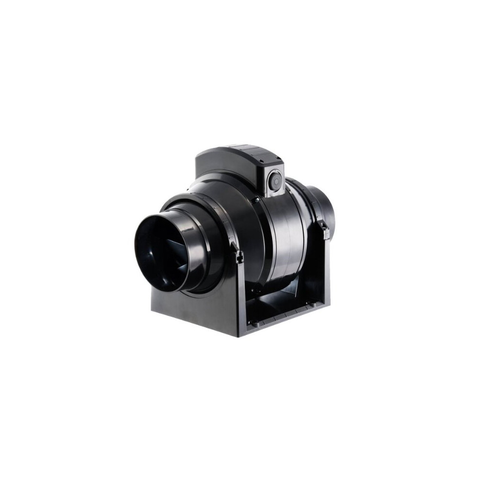 Mixed Flow 6" Inline Duct Fan Remote Switching 3 Speed Extractor