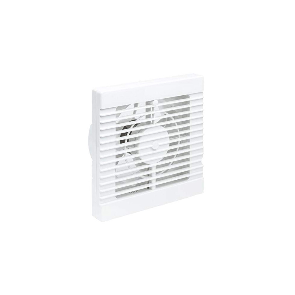 Manrose 150mm Kitchen Axial Extractor Fan Timer Ceiling/Wall Mounted NVF150S