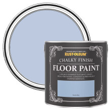 Rust-Oleum Blue Scratch-Resistant Floor Paint in Matt Finish - Powder Blue 2.5L