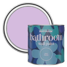 Rust-Oleum Lilac Water-Resistant Bathroom Wall & Ceiling Paint - Violet Macaroon 2.5L