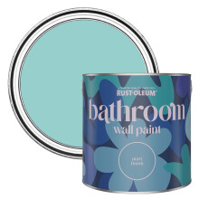 Rust-Oleum Blue Water-Resistant Bathroom Wall & Ceiling Paint - Teal 2.5L