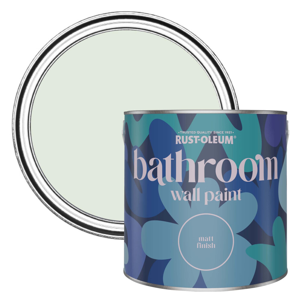 Rust-Oleum Green Water-Resistant Bathroom Wall & Ceiling Paint - Sage Mist 2.5L
