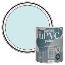Rust-Oleum Blue uPVC Door and Window Paint in Matt Finish - Duck Egg 750ml