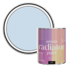 Rust-Oleum Blue Heat Resistant Radiator Paint in Gloss Finish - Blue Sky 750ml