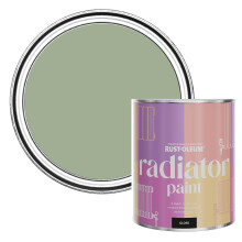 Rust-Oleum Green Heat Resistant Radiator Paint in Gloss Finish - Bramwell 750ml