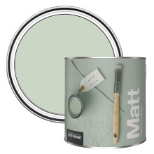 Rust-Oleum Colours Matt Emulsion Wall and Ceiling Paint - Laurel Green 2.5L