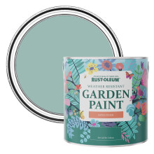 Rust-Oleum Blue Mould-Resistant Garden Paint In Satin Finish - Coastal Blue 2.5L