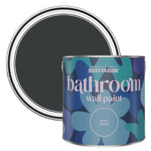 Rust-Oleum Black Water-Resistant Bathroom Wall & Ceiling Paint - Natural Charcoal (Black) 2.5L