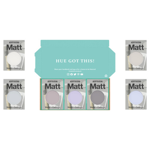 Rust-Oleum Rust-Oleum Wall Paint in Matt Finish - Pastel Purples Tester Box
