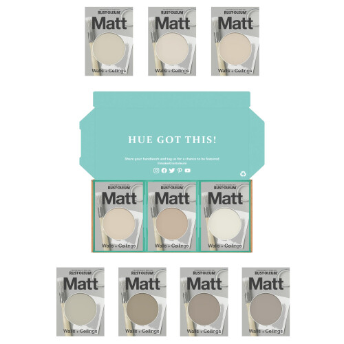 Rust-Oleum Rust-Oleum Wall Paint in Matt Finish - Restful Neutrals Tester Box