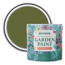 Rust-Oleum Green Mould-Resistant Garden Paint in Satin Finish - Jasper 2.5L