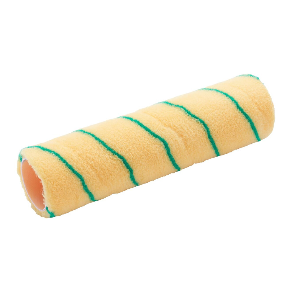 Prodec 9 Inch X 1.5" Short Pile Woven Trade Professional Paint Roller For A Smooth Finish Painting With Emulsion Paints On Interior Walls And 5019200327249
