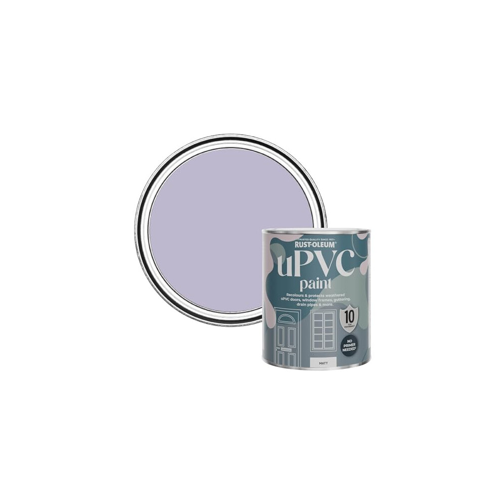 Rust-Oleum Purple uPVC Door and Window Paint in Matt Finish - Wisteria 750ml
