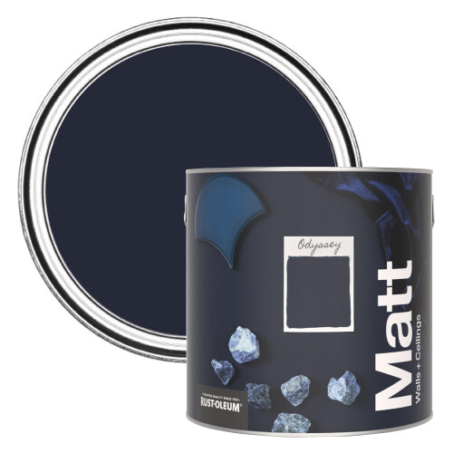 Rust-Oleum Rust-Oleum Colours Matt Emulsion Wall and Ceiling Paint - Odyssey 2.5L