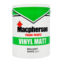 PDTXCLS Macpherson 5 Litre Vinyl Matt Emulsion Brilliant White