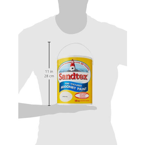 Sandtex Sandtex Retail Fine Textured Masonry Chalk Hill 5 L 2