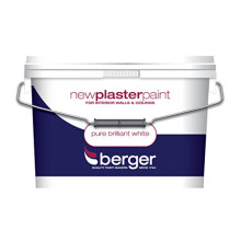 Berger New Plaster Paint Matt 10L Pure Brilliant White (309436)
