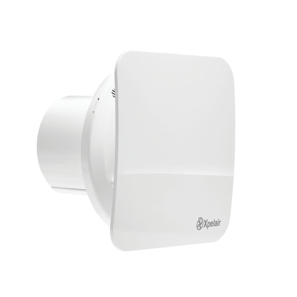 Xpelair C4PS 12W Simply Silent Contour Bathroom Extractor Fan w/Pull Cord