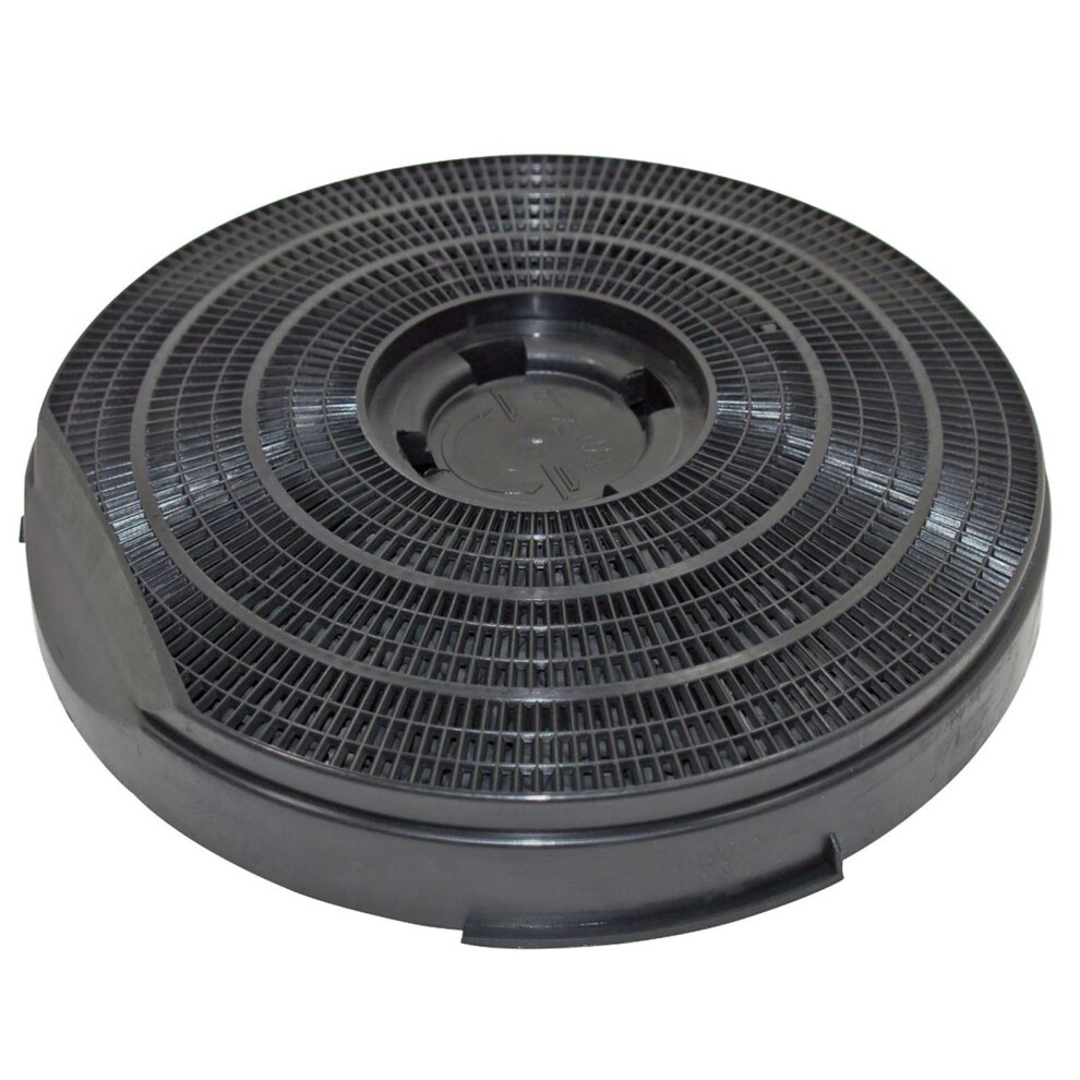 Genuine Hotpoint BH41 HTN40 Cooker Hood Charcoal Carbon Round Vent Filter (255 mm x 55 mm)