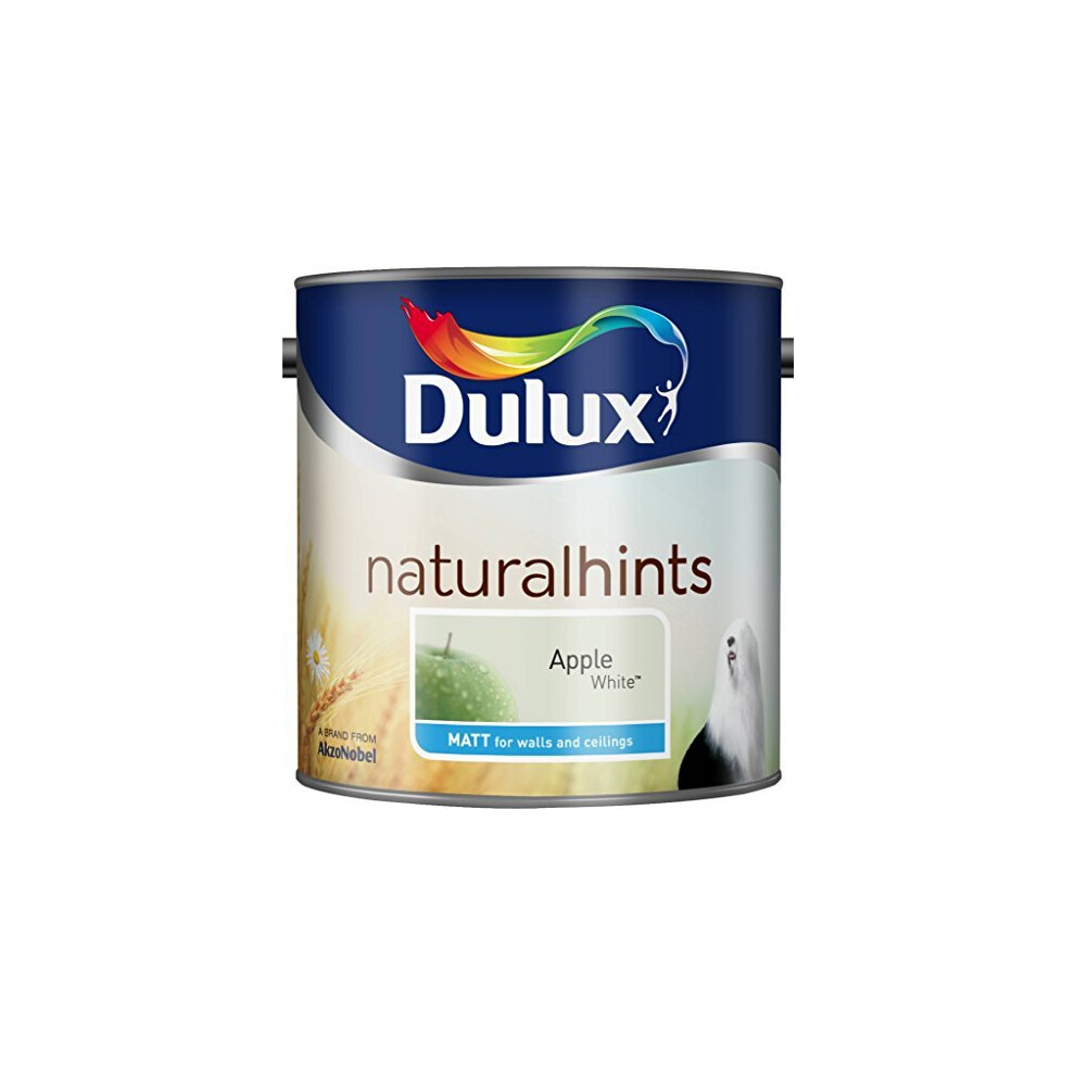Dulux Natural Hints Matt Apple White 2.5L by Dulux - Image 2