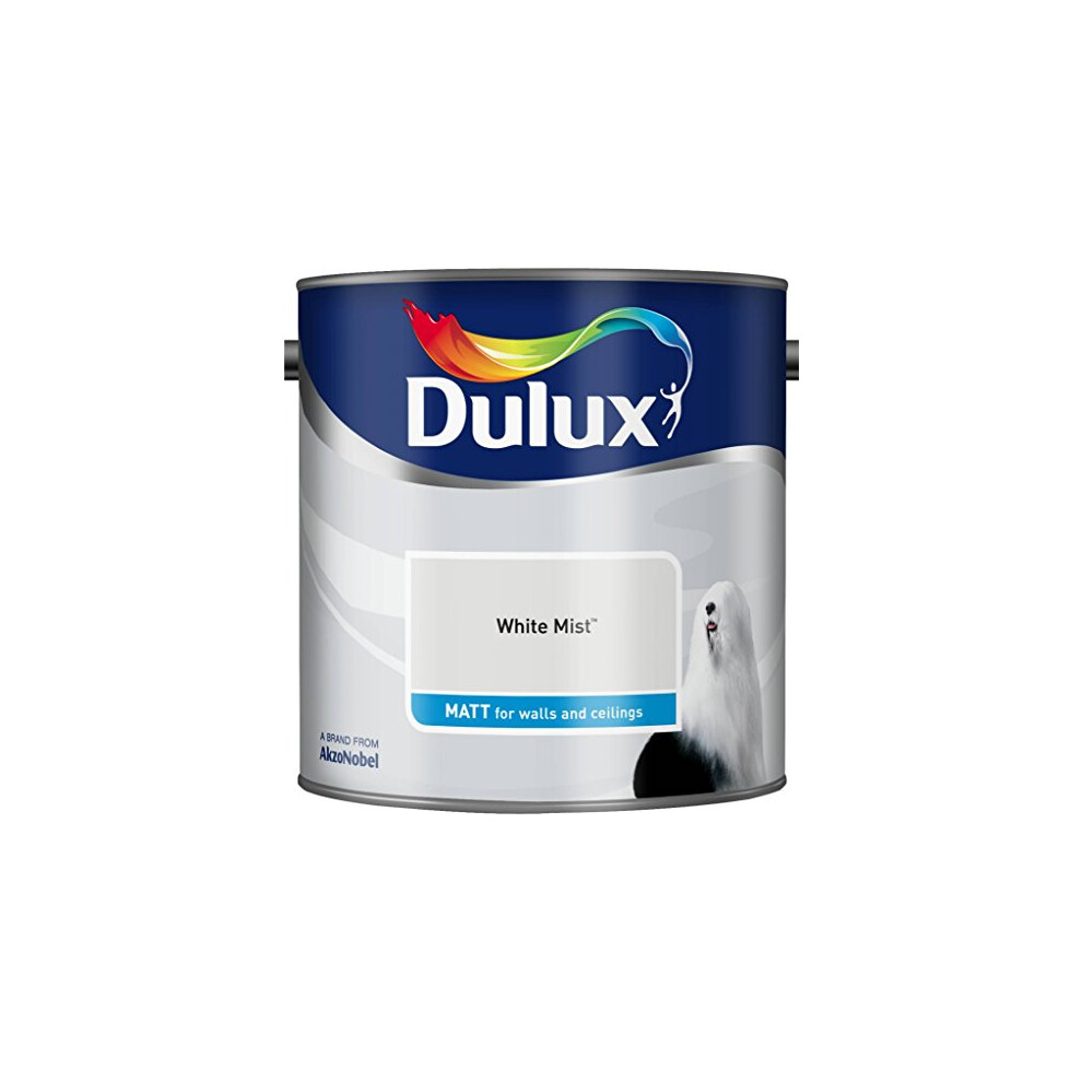 Dulux Matt 2.5L White Mist