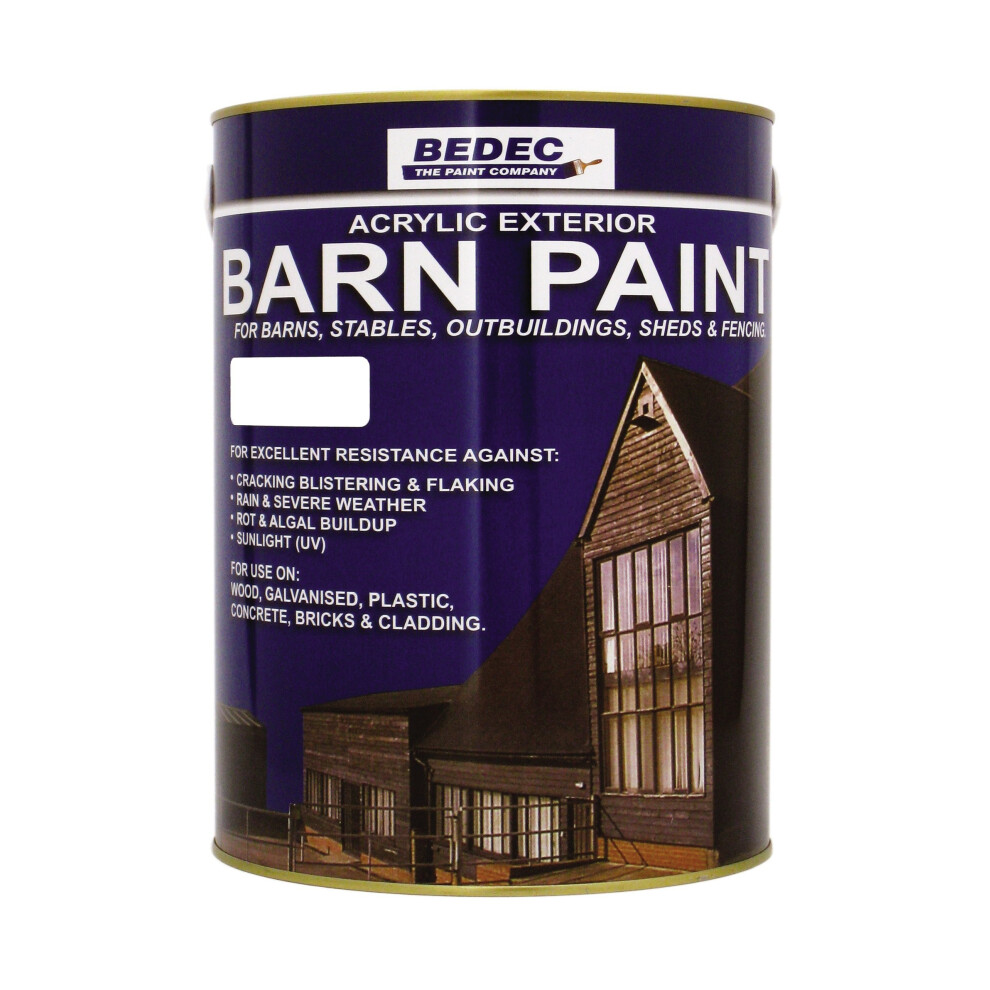 Bedec Bede2ak2007/40 Barn Paint Semi Gloss Woodland Green 2.5 Litre 5055006790719