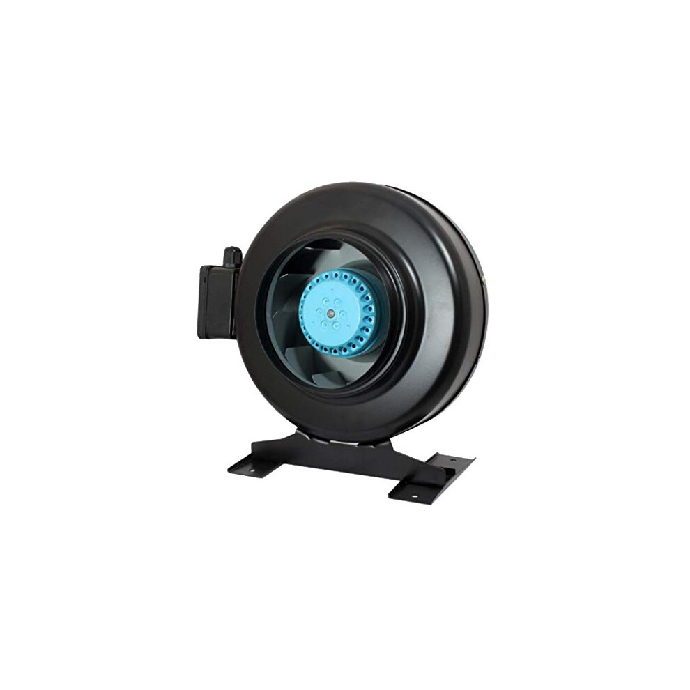 VORTEX Pro Metal In-line Extractor Fan Air Odour Control 4" 5" 6" 8" 10" 12" Hydroponics (5" Vortex Fan)