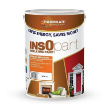 Thermilate InsOpaint Advance Energy Saving Paint Keep Room Warm | 5L in 24 Colours | Tough Acrylic Emulsion Wall Ceiling Paint | Interior Emulsion