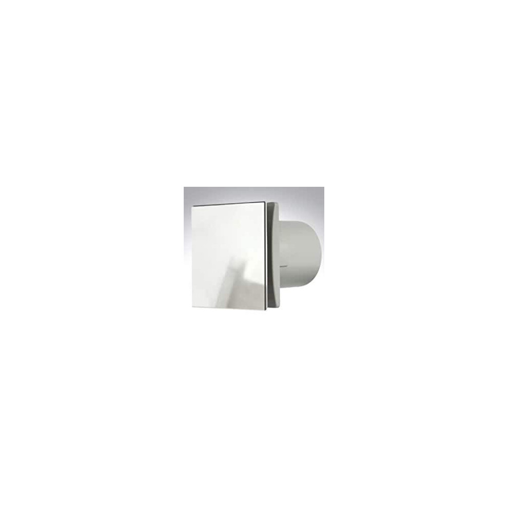 Manrose DECO100SC 4" 100mm Standard On/Off Chrome Extractor Bathroom Shower Fan (Chrome Standard On/Off)