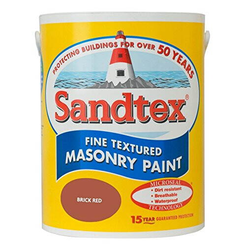 Sandtex Sandtex Smooth Masonry 5L Brick Red